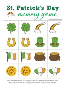 St. Patricks Day Memory Game