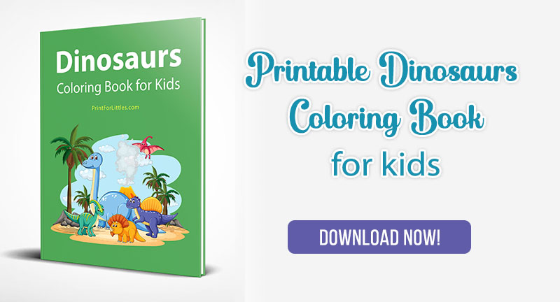 Dinosaur Coloring Book for Kids