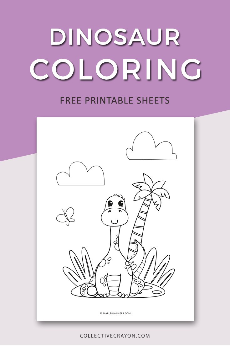 Free Printable Dinosaur Coloring Pages