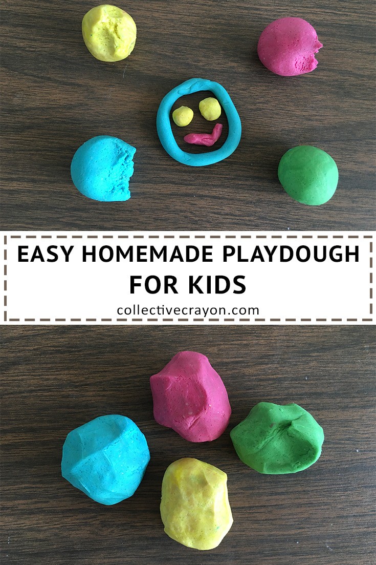 DIY Homemade Playdough Recipe for Kids
