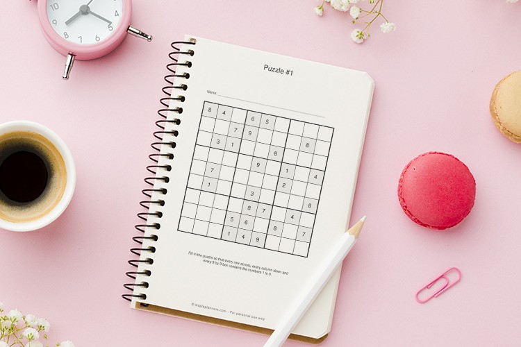 Printable Sudoku Puzzles