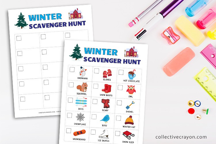 Winter Scavenger Hunt