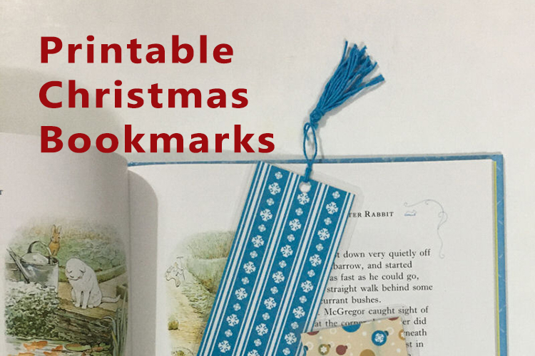Printable Christmas Bookmarks