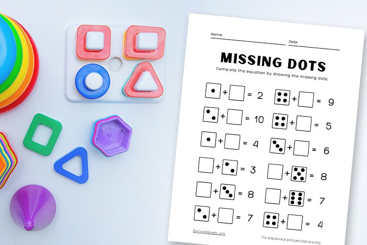 free printable kindergarten math worksheets