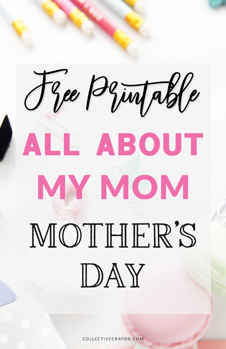 All about my grandma free printable