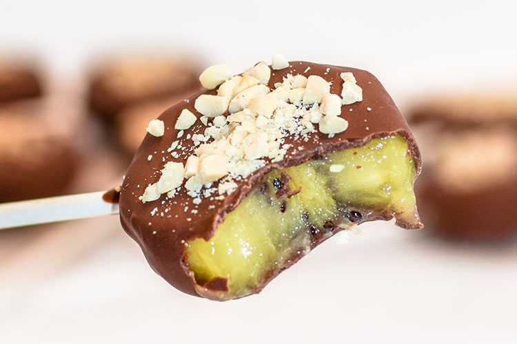 Chocolate Kiwi Pops Recipe