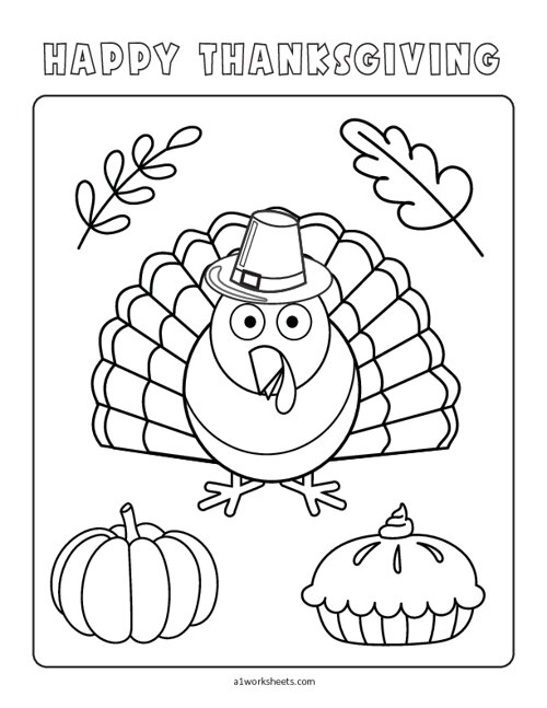 Great Thanksgiving Coloring Pages