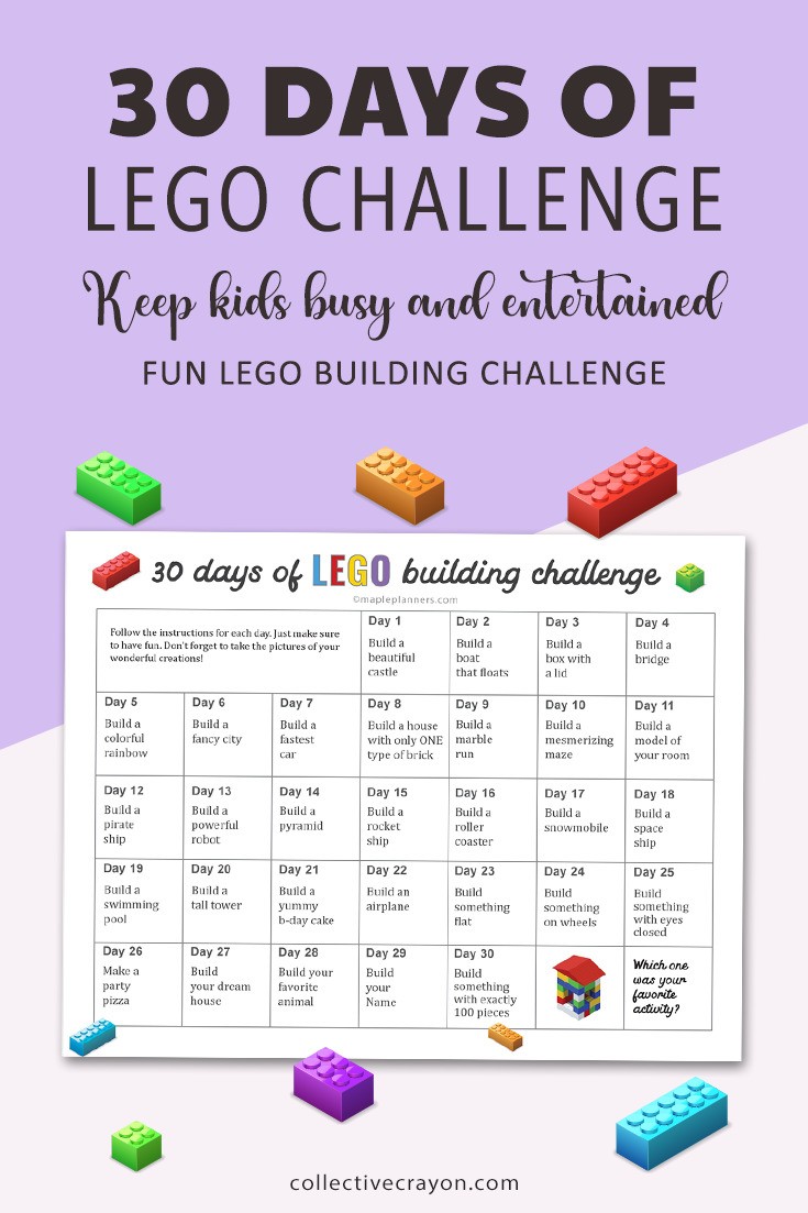 lego building ideas printable