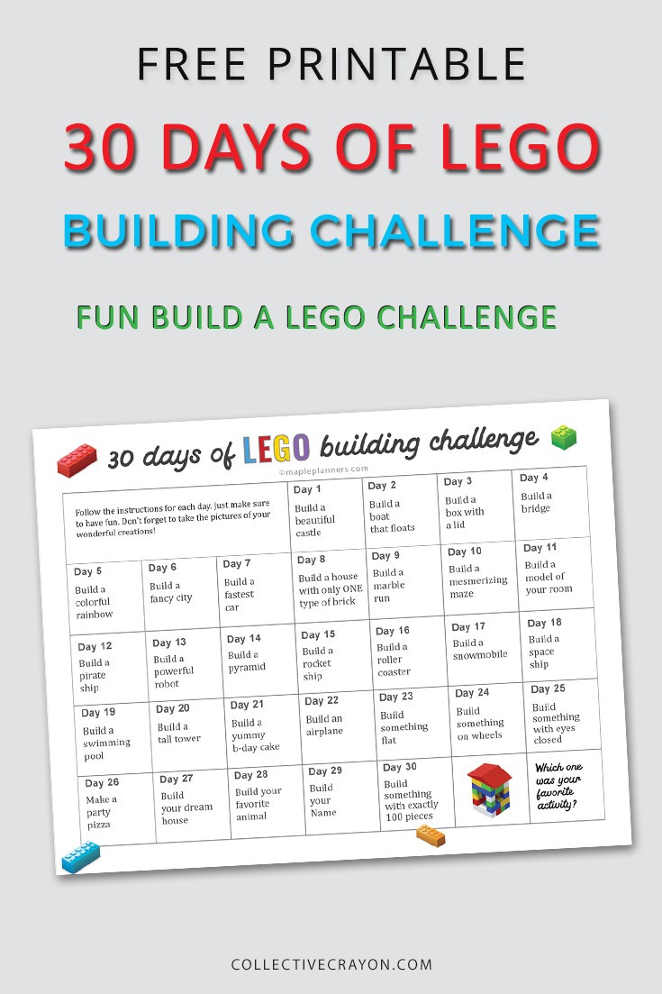 lego challenge ideas