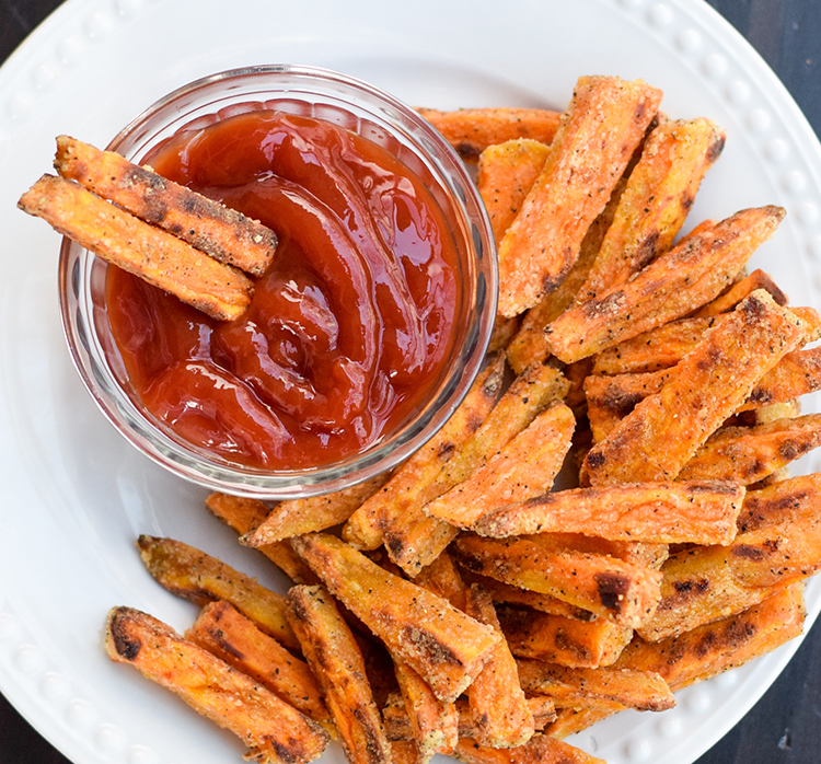 Homemade Baked Sweet Potato Fries Recipe