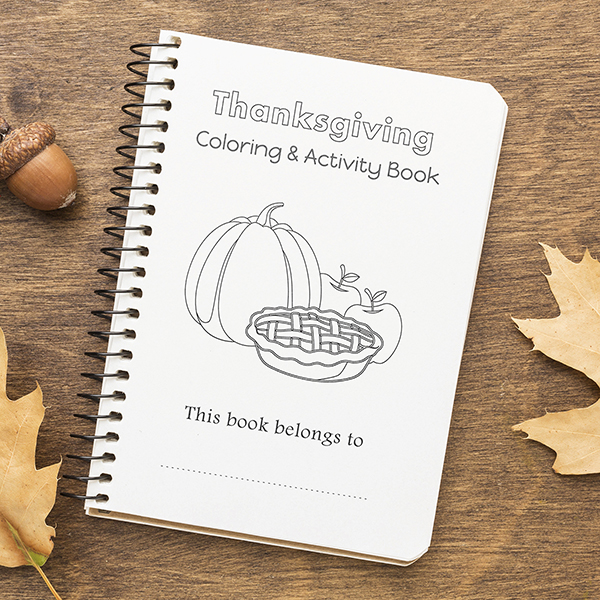 Printable Thanksgiving Activity Book