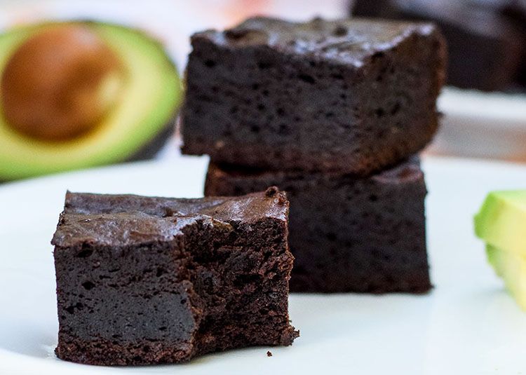 Healthy Avocado Brownies Recipe