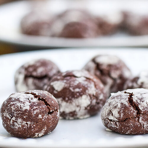 Chocolate Crinkle Cookies Recipe