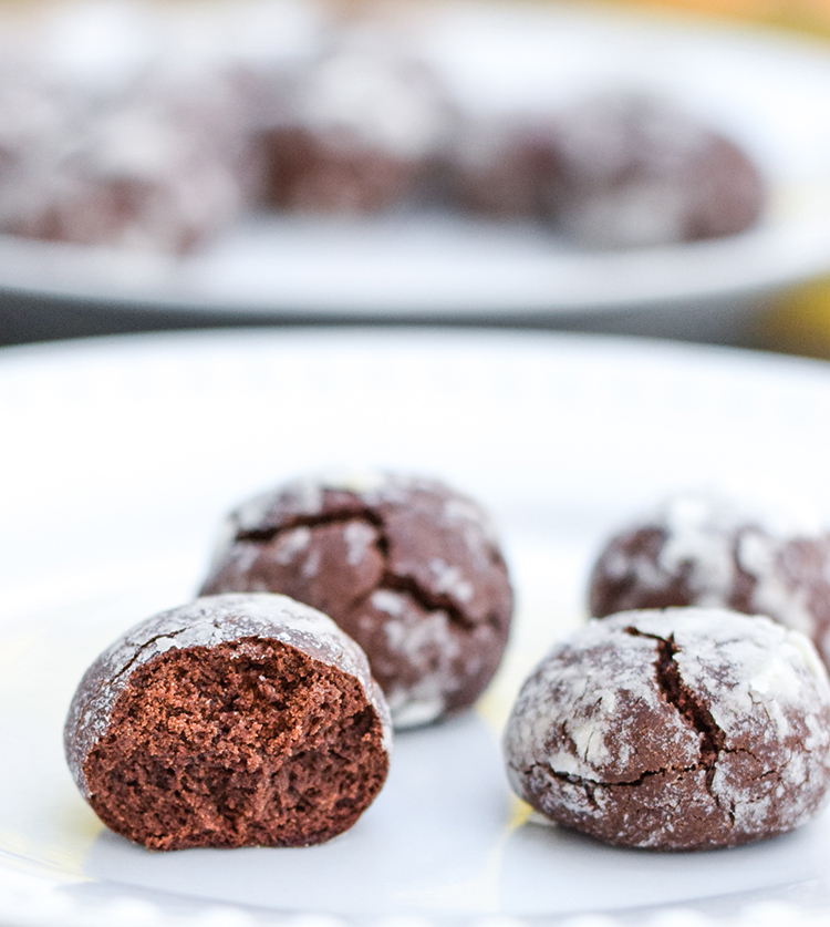 Best Chocolate Crinkle Cookies