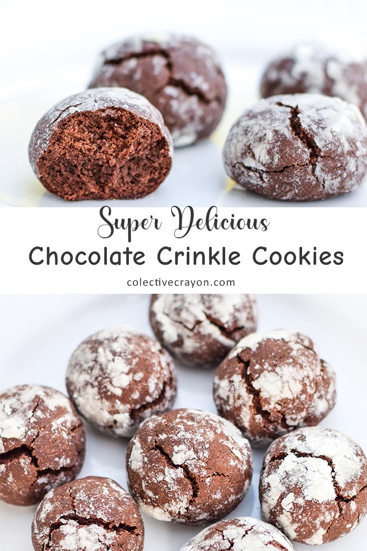 Chocolate Crinkles Cookies