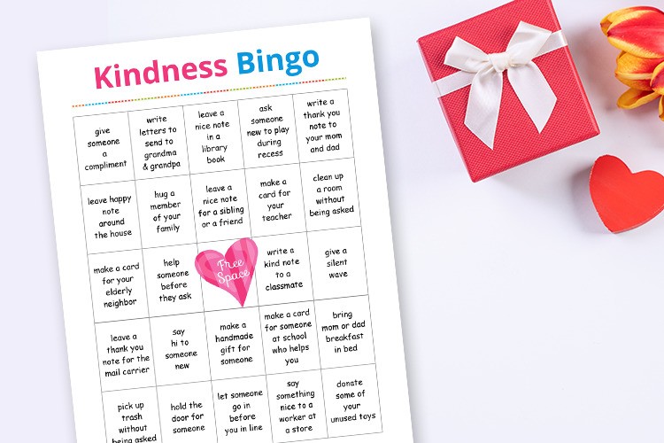 Acts of Kindness Bingo