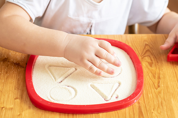 Sand Tray Sensory Play