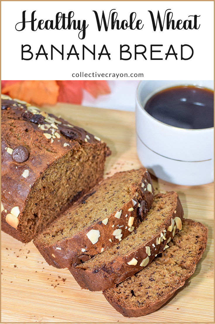 Healthy Whole Wheat Banana Bread