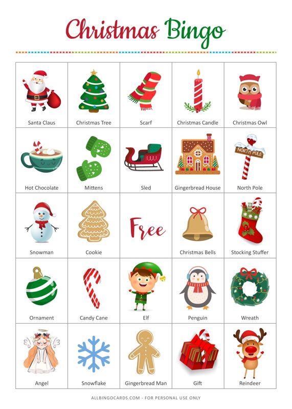 Christmas Word Search Printable for Kids