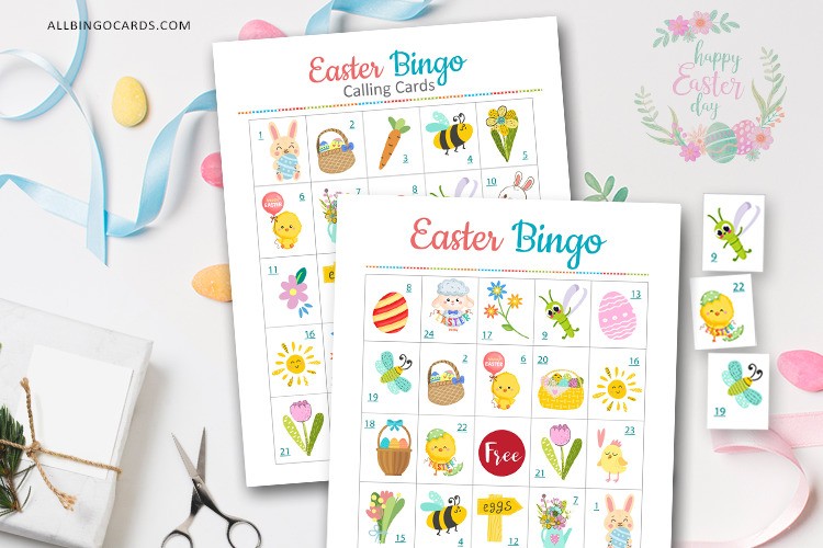 Printable Easter Bingo Game