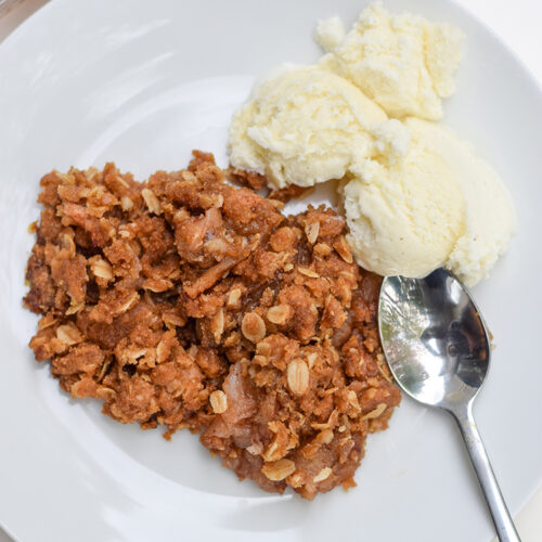 Homemade Apple Crisp