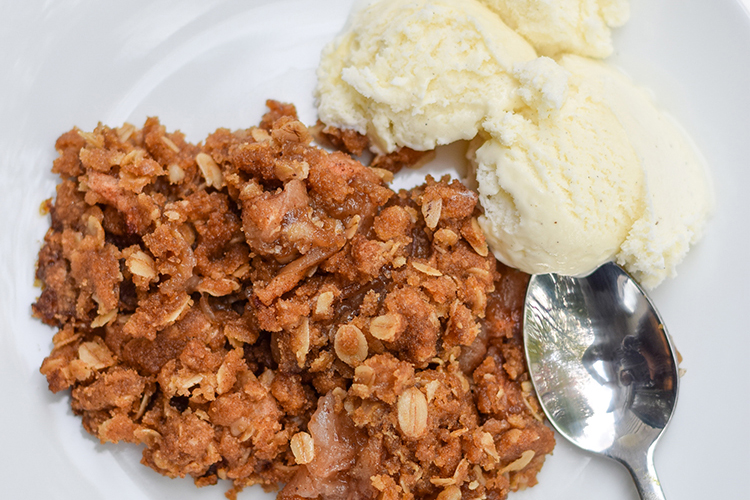 Apple Crisp with Oats Recipe