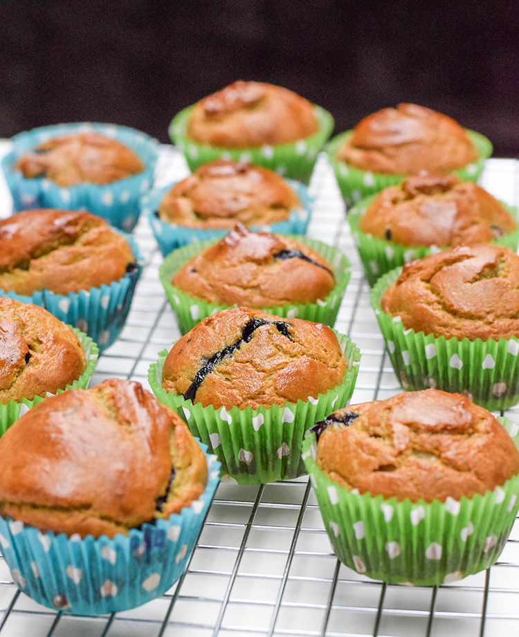 Avocado Blueberry Muffins Recipe