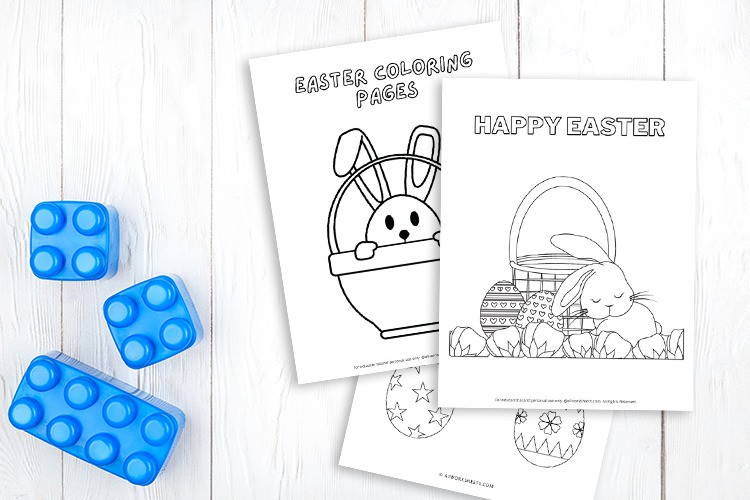 Free Easter Egg Coloring Pages