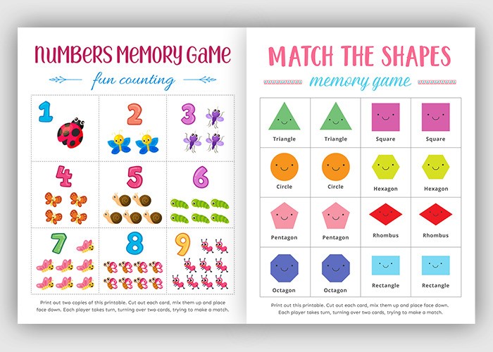 Match the Toys Memory Game