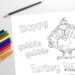 Thanksgving Coloring Pages